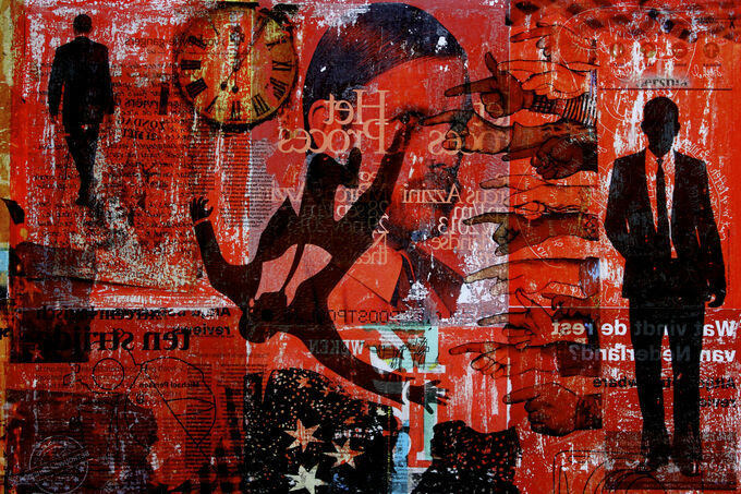 Five minutes past twelve