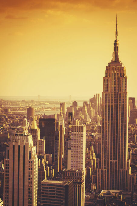 Vintage Empire State Building