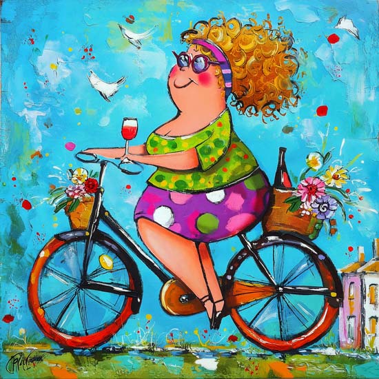 Dikke Dames op de fiets II