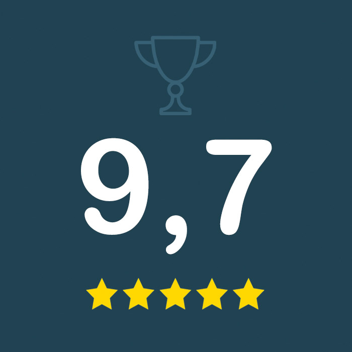 100% van onze klanten beveelt ons aan