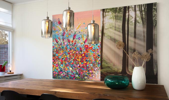 Austauschbare Fotoleinwand